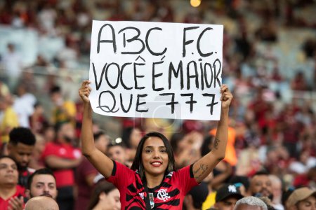 Foto de Rio de Janeiro (RJ), 03.19.2023 - Vasco x Flamengo - Partido entre Vasco x Flamengo, la segunda etapa de la semifinal del Campeonato Carioca en Maracán. - Imagen libre de derechos