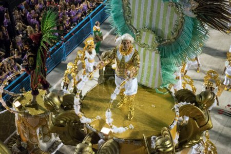 Foto de Río de Janeiro, RJ, Brasil - 03 de marzo de 2019: Carnaval de Río 2019. Desfile en Río de Janeiro. - Imagen libre de derechos