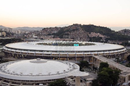 Téléchargez les photos : Rio de Janeiro, Brésil - 24 juin 2019 : Chili contre Uruguay au stade Maracana pour la Coupe d'Amérique 2019 - en image libre de droit