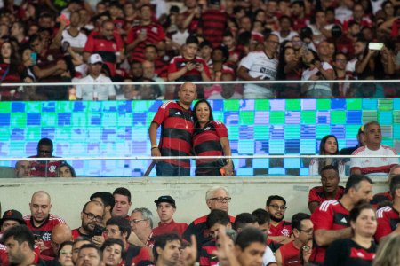 Téléchargez les photos : BRESIL, RIO DE JANEIRO - 26 JUIN 2023 : Match entre Vasco x Cuiab pour le championnat brésilien à Estdio Luso Brasileiro. - en image libre de droit