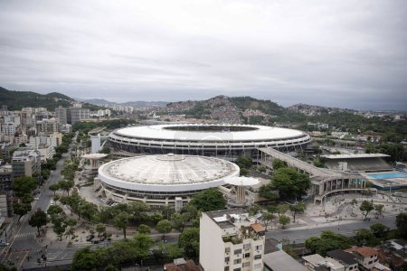 Foto de Río de Janeiro, Río de Janeiro, Brasil - 04 de noviembre de 2023. Boca Juniors x Fluminense. Libertadores 2023 final en Maracana. - Imagen libre de derechos