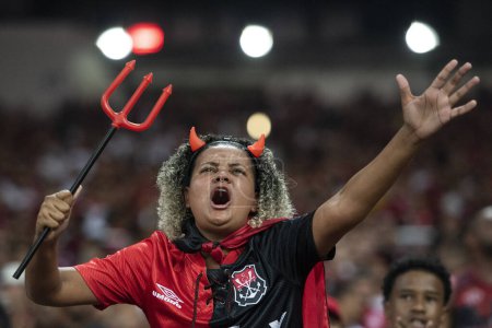 Téléchargez les photos : Rio de Janeiro, Rio de Janeiro, Brésil - 29 novembre 2023. Flamengo x Atletico-MG - Campeonato Brasileiro. - en image libre de droit