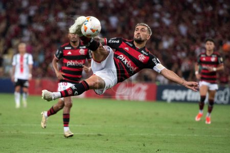Foto de Río de Janeiro, Río de Janeiro, Brasil - 10 de abril de 2024. Flamengo x Palestino (CHI) - Conmebol Libertadores. - Imagen libre de derechos