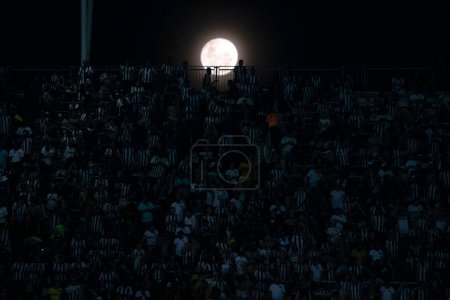 Foto de Río de Janeiro, Río de Janeiro, Brasil - 24 de abril de 2024. Botafogo x Universitario (PER) - Libertadores en el Estadio Nilton Santos. - Imagen libre de derechos