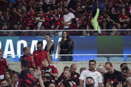 Rio de Janeiro, Rio de Janeiro, Brazil - May 15, 2024. Flamengo x Bolivar (BOL), Libertadores at the Maracana stadium.           