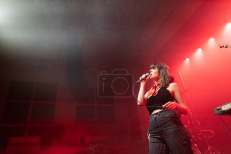 Photo for MELBOURNE, AUSTRALIA - MAY 5: Australian music group Clews support Holy Holy on their Messed Up national tour at The Northcote Theatre on May 5 2023 in Melbourne, Australia - Royalty Free Image