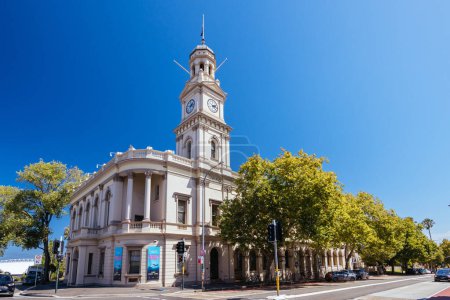 Photo for SYDNEY, AUSTRALIA - MARCH 5: Paddington Town Hall on Oxford St on an autumn afternoon in Sydney, New South Wales, Australia - Royalty Free Image