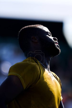 Photo for MELBOURNE, AUSTRALIA - JANUARY 10: Frances Tiafoe of USA reacts whilst playing against Zhang Zhi Zhen of China during day one of the 2024 Kooyong Classic at Kooyong on January 10, 2024 in Melbourne - Royalty Free Image