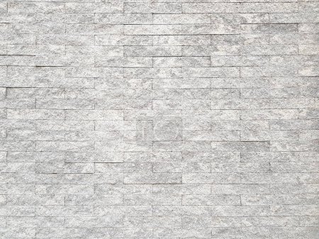 Photo for Elegant white brick wall texture background - Royalty Free Image