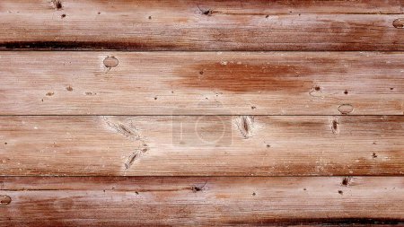 Photo for Top view of brown background wooden planks board texture - Royalty Free Image