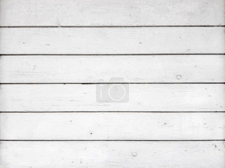 Photo for White boards wood. Planks texture background. - Royalty Free Image
