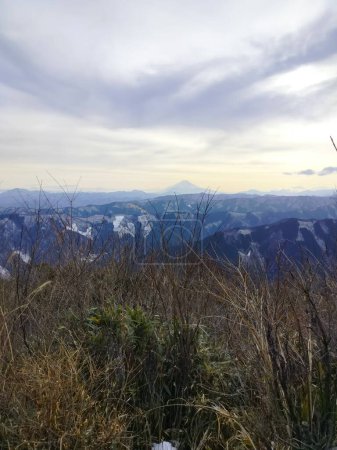 Mountains Stretch Out from Mount Otake