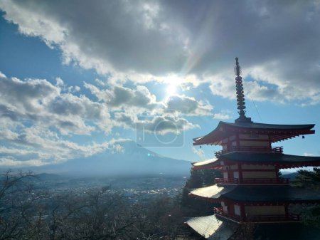 Mount Fuji and the Chureito Pagoda