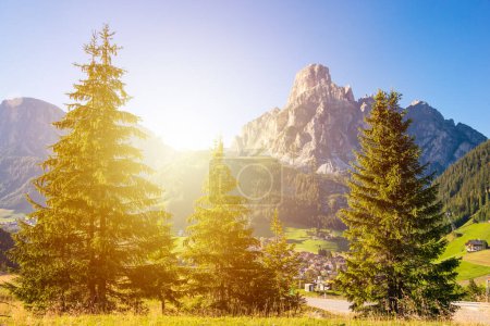 Photo for Dolomite alps in northern Italy, beautiful mountain landscape - Royalty Free Image