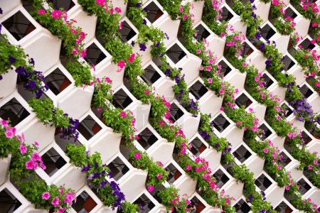 Téléchargez les photos : Modèle blanc avec des fleurs en fleurs - en image libre de droit