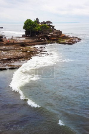 Photo for Tanah lot hindu temple on Bali island, Indonesia - Royalty Free Image