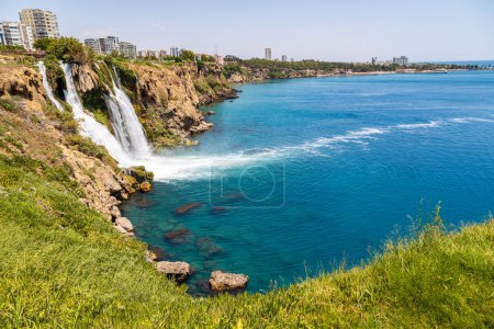 Photo for Lower Duden Waterfall in Antalya City - Royalty Free Image