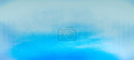 Foto de Panorama azul grunge fondo, gradiente. Fondo colorido con espacio para el diseño. Banner web. Amplio. Panorámica. - Imagen libre de derechos