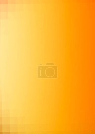 Photo for Orange gradient Background, Modern Vertical design suitable for Advertisements, Posters, Banners, Promos, and Creative graphic design works - Royalty Free Image