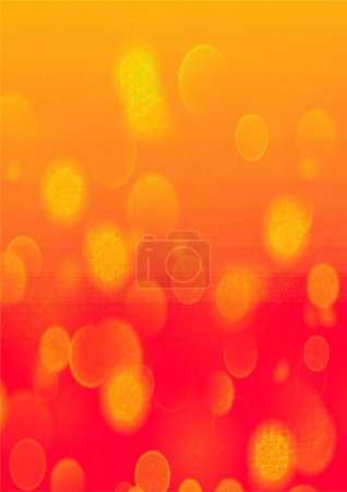 Foto de Orange red bokeh  vertical Background, Usable for social media, story, poster, banner, promos, party, anniversary, display, and online web Ads - Imagen libre de derechos