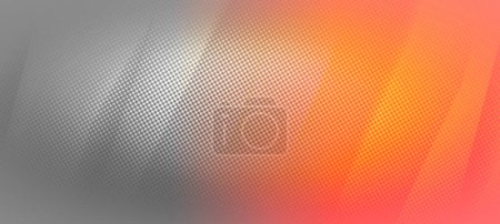 Photo for Colorful backgrounds. Gray and orange sports pattern widescreen background with blank space for Your text or image, usable for banner, poster, Ads, events, party, celebration, and various design works - Royalty Free Image