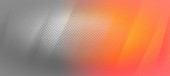 Colorful backgrounds. Gray and orange sports pattern widescreen background with blank space for Your text or image, usable for banner, poster, Ads, events, party, celebration, and various design works Poster #648309308