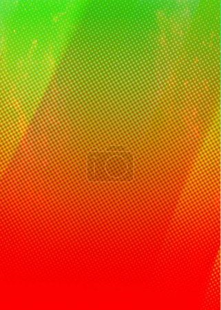 Photo for Colorful Green and Red gradient vertical pattern  background, Simple Design for your ideas, Best suitable for Ad, poster, banner, and various design works - Royalty Free Image