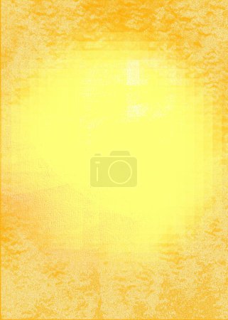Photo for Yellow textured gradient plain background. Usable for social media, story, poster, banner, backdrop, ad, business  and various design works - Royalty Free Image