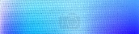 Photo for Plain blue colored gradient panorama background, Modern horizontal design suitable for Online web Ads, Posters, Banners, social media, covers, evetns and various design works - Royalty Free Image
