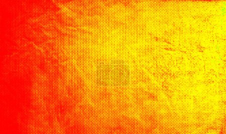 Red and yellow grunge background. Gradient, Full frame Wide angle banner for social media, flyers, ebooks, posters, online web Ads, brochures and various design works