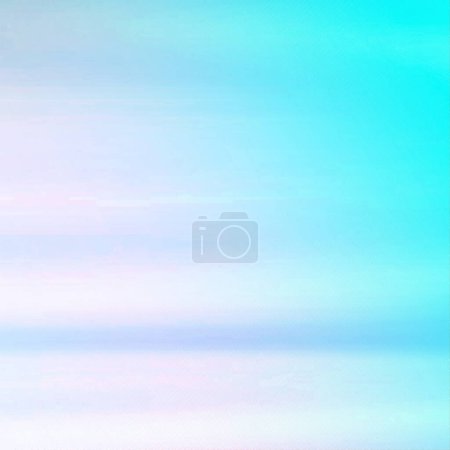 Photo for Nice light blue gradient design square background, Usable for social media, story, banner, poster, Advertisement, events, party, celebration, and various design works - Royalty Free Image