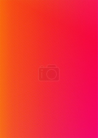 Photo for Red gradient vertical background illustration, Usable for social media, story, banner, poster, Advertisement, events, party, celebration, and various design works - Royalty Free Image