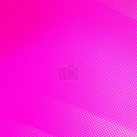 Photo for Pink seamless dots texture square backdrop illustration. copy space background, Best suitable for Ad, poster, banner, sale, celebrations and various design works - Royalty Free Image