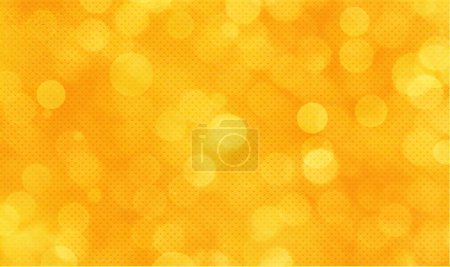 Photo for Orange bokeh background banner perfect for Party, Anniversary, ad, event, Birthdays, and various design works - Royalty Free Image