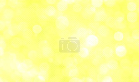 Foto de Banner de fondo bokeh amarillo para fiesta, anuncio, evento, póster y varias obras de diseño - Imagen libre de derechos