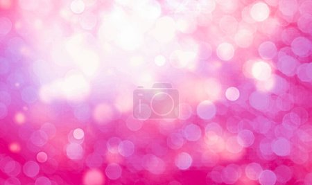 Pinkfarbener Bokeh-Hintergrund für Banner, Poster, Party, Jubiläum, Grüße und verschiedene Designarbeiten