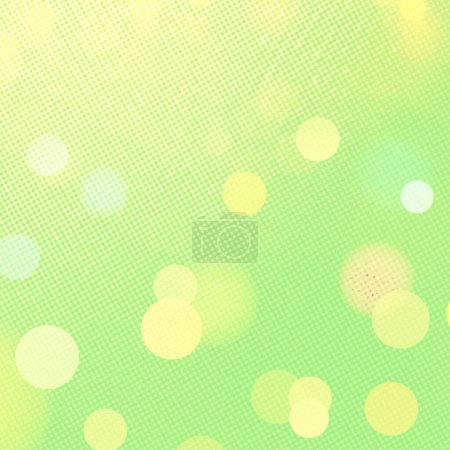 Green square bokeh background For banner, poster, social media, ad, and various design works