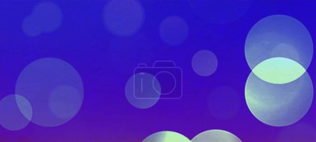 Purple widescreen bokeh background for Banner, Poster, ad, celebration, and various design works