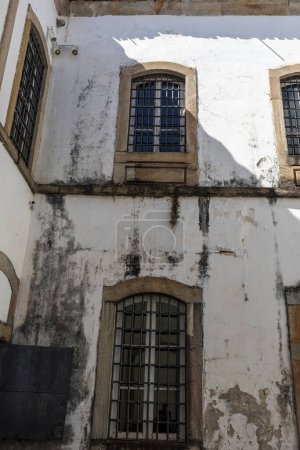 Photo for Ouro Preto, Minas Gerais, Brazil - jul14, 2023 - Detail of the  Inconfidence Museum or Museum of Betrayal on Tiradentes Square in UNESCO World Heritage City Ouro Preto, Minas Gerais, Brazil - Royalty Free Image