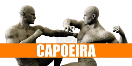 Foto de Clases de Capoeira Entrenamiento Concepto de Lucha Antecedentes - Imagen libre de derechos