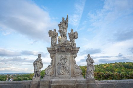 Photo for Saint Wenceslaus Statue at Barborska Street - Kutna Hora, Czech Republic - Royalty Free Image