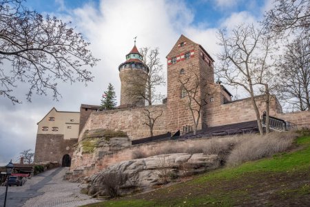 Foto de Castillo de Nuremberg (Kaiserburg) - Nuremberg, Baviera, Alemania - Imagen libre de derechos