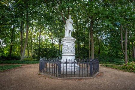 Photo for Frederick William III of Prussia Statue at Tiergarten park - Berlin, Germany - Royalty Free Image