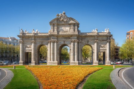 Foto de Puerta de Alcalá - Madrid, España - Imagen libre de derechos