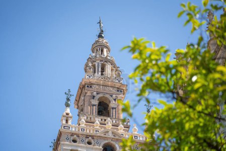 Téléchargez les photos : La Giralda - Tour de la cathédrale de Séville - Séville, Andalousie, Espagne - en image libre de droit