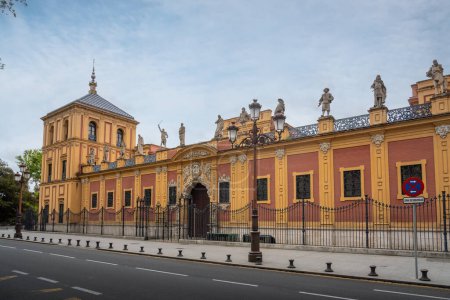 Téléchargez les photos : Palais de San Telmo - Palais de la Présidence autonome andalouse - Séville, Andalousie, Espagne - en image libre de droit
