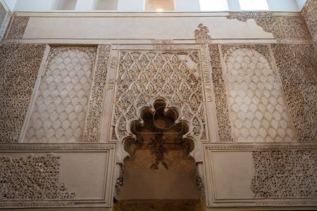 Téléchargez les photos : Cordoue, Espagne - 11 juin 2019 : Synagogue de Cordoue Intérieur - Cordoue, Andalousie, Espagne - en image libre de droit