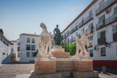 Photo for Cordoba, Spain - Jun 12, 2019: Manolete Monument - Cordoba, Andalusia, Spain - Royalty Free Image