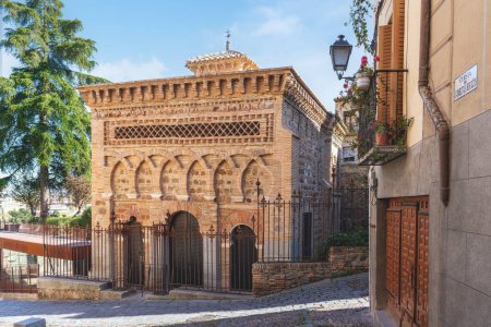 Téléchargez les photos : Mosquée de la Chapelle Cristo de la Luz - Tolède, Espagne - en image libre de droit