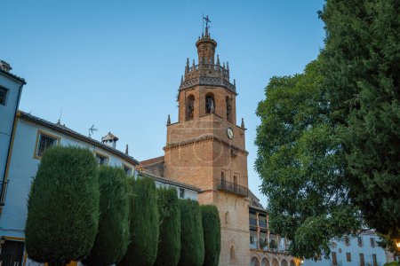 Photo for Church of Santa Maria la Mayor - Ronda, Andalusia, Spain - Royalty Free Image
